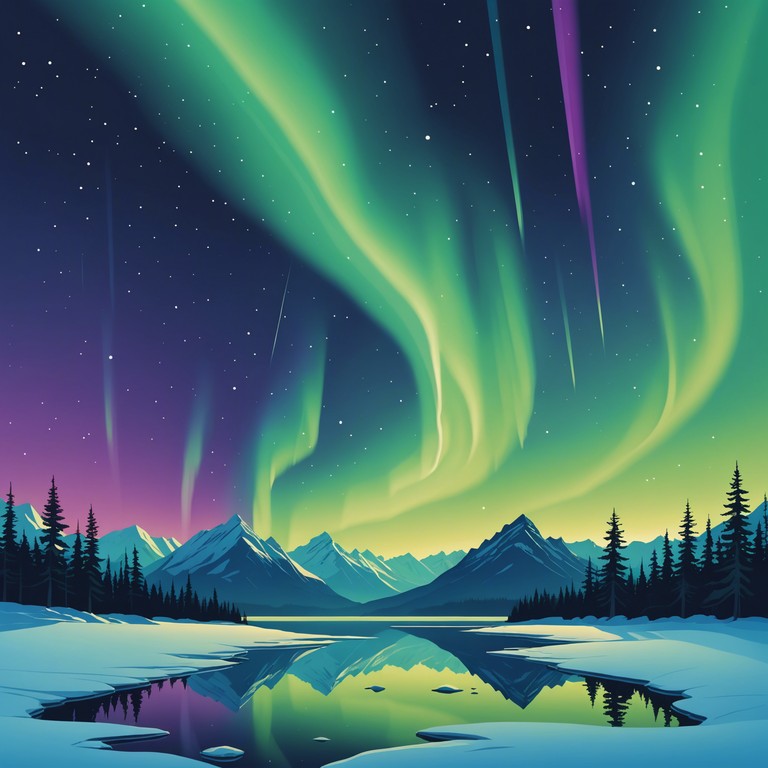 In this unique track, the serene and spacious atmosphere of suomipop blends with ethereal electronic elements, creating an otherworldly soundscape that feels as vast and mystical as the finnish night sky in winter. The cool rhythms reminiscent of northern lights dancing over a silent, snow covered landscape embrace a serene yet enchanting mood.