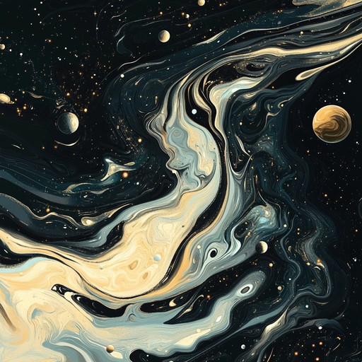 Embark on a mesmerizing voyage through the stars with galactic dreamscapes unraveled, an instrumental electro song that captures the enigmatic beauty of the universe. Pulsing synthesizers and shimmering effects create an otherworldly atmosphere, transporting listeners to celestial realms where planets align and galaxies dance in synchrony.