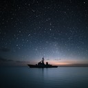 gentle instrumental reflecting russian sailors' quiet nights at sea