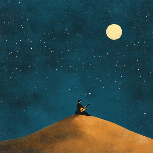 An instrumental piece blending the soulful sounds of the oud with gentle western harmonies, evoking a romantic journey that unites distant hearts across cultures.