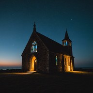 dark gospel tones with sinister undertones
