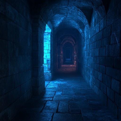 A haunting instrumental blending ancient eastern scales with modern electronic textures to create an enigmatic atmosphere of suspense and curiosity