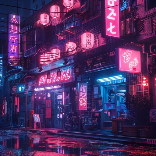 Immerse yourself in the gritty, rain-soaked streets of neo-tokyo as you navigate through the shadows of towering skyscrapers and pulsating neon signs. This instrumental cyberpunk soundtrack captures the essence of a dystopian future, blending deep, atmospheric synths with glitchy, industrial beats and haunting melodies. The music evolves as you progress through the city, reflecting the danger, mystery, and allure of the cyberpunk world