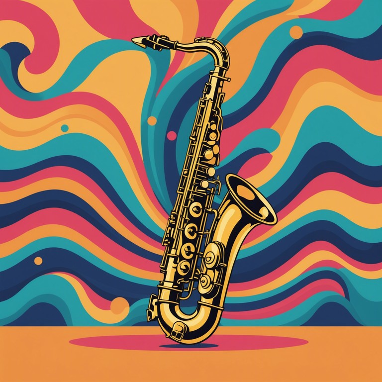 In this alternate auditory experience, the saxophone's timbre richly recalls bygone days while integrating shimmering futuristic arrangements, creating a bridge across time through music. It's a reflective and imaginative sonic adventure that encourages deep thought and emotional connection.