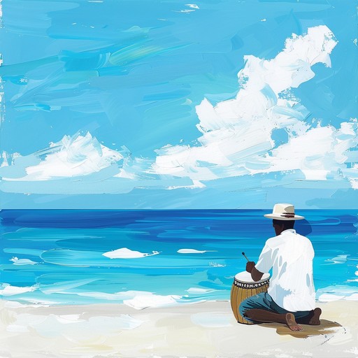 A soothing calypso piece featuring the gentle sounds of steel drums, creating an idyllic atmosphere perfect for a day at the beach. Listeners will feel transported to a tropical island, where the only concern is deciding between a swim or a nap in the hammock.