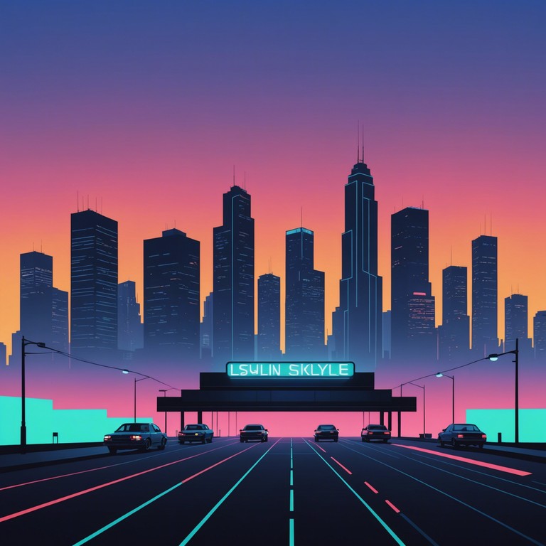 Dive deeper into the night as the city's neon lights reflect thoughts and memories, creating a softer, more intimate cyberpunk ambiance. This alternative version leans heavily on slower rhythms and softer synth pads to bring out the emotional essence of nighttime contemplation.