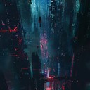 haunting beats and echoing synth, full intensity throughout