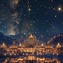 shimmering orchestral wonderment evoking regal starlit night skies