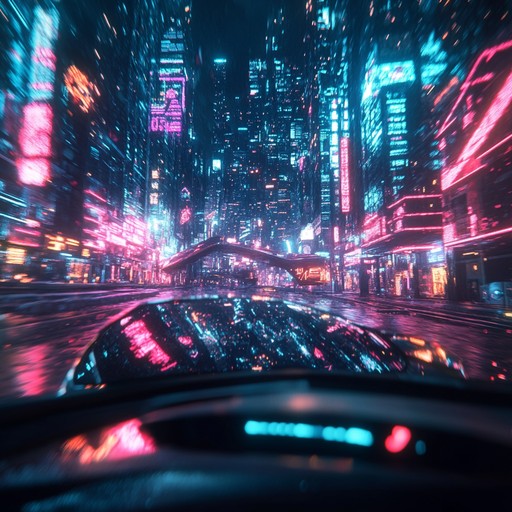 Cruise through a neon lit metropolis as synth waves wash over you, bringing forth both the ache of bygone days and the hope for what lies ahead. The track features enveloping synths and atmospheric backdrops, creating a poignant auditory experience that is both heartwarming and haunting.