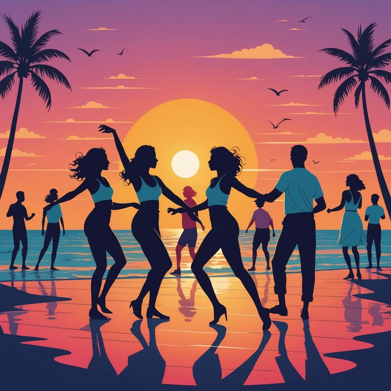 This track features an invigorating mix of traditional and modern latin sounds, blending infectious rhythms with vibrant melodic hooks, perfect for dance floors or just kicking back as the sun sets. The song starts with a gentle introduction of congas setting a relaxed mood, quickly escalating into a full ensemble of brass and strings that capture the heart of latin dance culture.