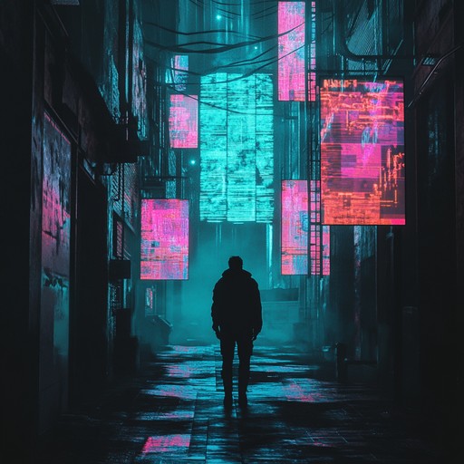 A powerful instrumental blending mechanical beats and haunting synth melodies to evoke a sense of urgency and mystery in a futuristic dystopian world.