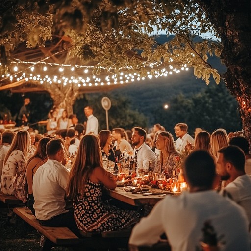 An energetic celebration of victory, weaving balkan brass rhythms with triumphant orchestration. Picture an outdoor festival where everyone joins in the dance. The upbeat tempo and infectious melodies create an overwhelming sense of joy and achievement, culminating in an unforgettable musical celebration.