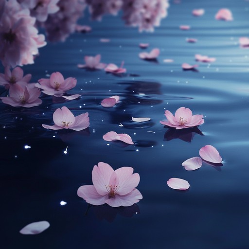 An instrumental piece blending traditional koto and ambient sounds, creating a peaceful atmosphere reminiscent of a quiet night among blooming sakura. Soft harmonies invite listeners to relax and reflect under the starlit sky.