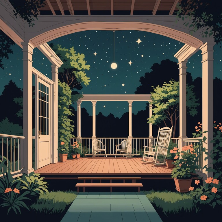 Imagine sitting on a porch, the world quiet and the sky a blanket of stars as soft blues rock fills the air. This alternative track maintains a comforting yet captivating mood through its gentle electric guitar strings