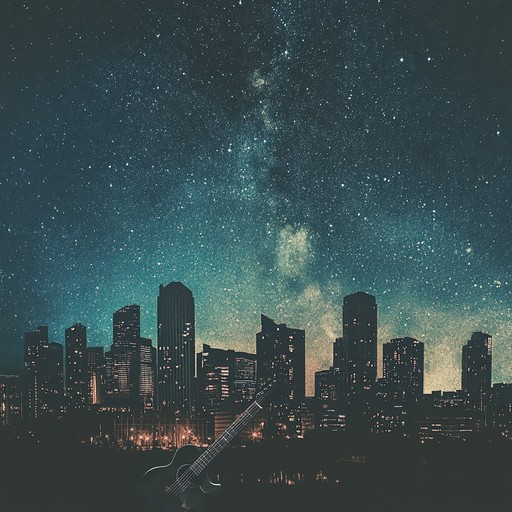 A seamless fusion of smooth ambient tones with aggressive metal guitar riffs and rhythmic rap beats, creating a captivating instrumental journey through the urban landscape.