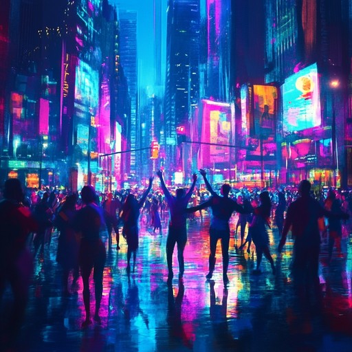 An invigorating dance pop track with pulsating beats and infectious melodies, perfect for a lively night out in the city. Upbeat synths, dynamic percussion, and catchy hooks drive the rhythm, exuding modernity and youthfulness. Whether you're dancing in a neon lit club or cruising through city streets, this song captures the electric atmosphere of urban nightlife.