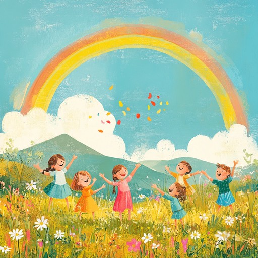 An instrumental nursery rhyme that radiates optimism and joy. Featuring the bright sounds of the ukulele, it encourages listeners to embrace happiness and dance along. The playful melodies and upbeat rhythms create a lively atmosphere reminiscent of children's carefree days under sunny skies.