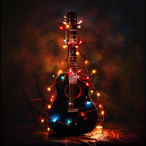 An upbeat blues instrumental fusing traditional blues riffs with festive holiday elements to create a joyous and celebratory atmosphere, perfect for seasonal gatherings and cheerful moments