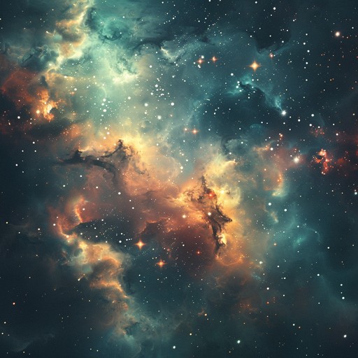 Embark on a euphoric cosmic voyage with this ambient track, characterized by serene synthesizer melodies and tranquil atmospheric textures. Ideal for moments of relaxation or deep meditation.