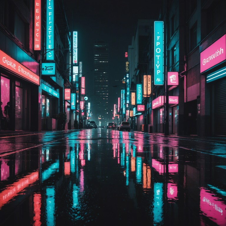 Dive into a sonic landscape where the old meets the future through haunting synthesizer melodies, blending the nostalgia of vaporwave aesthetics with smoothly flowing chillwave vibes. This track unveils a soft, mesmerizing journey akin to exploring a rain drenched neon city from the comfort of your room. Envision it as the perfect backdrop for late night contemplations or tranquil evenings.