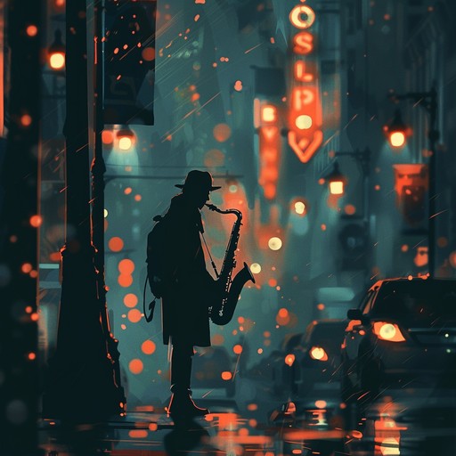 A bittersweet and soulful journey through the soundscape of an urban twilight, blending smooth rhythms and melancholic harmonies to evoke the loneliness of the city streets. With a sentimental saxophone lead, this instrumental captures the essence of solitary night walks, bringing out the deep emotional undertones of jack swing.