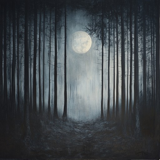 A delicate and sophisticated instrumental capturing the ethereal beauty of a moonlit forest, blending gentle piano melodies with orchestral strings to create a magical, timeless ambiance