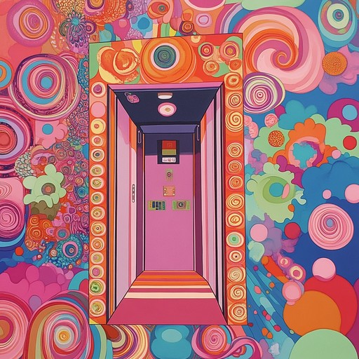 Harmonious synth melodies intertwined with ambient sounds create an ethereal vision inside the ordinarily mundane environment of elevators