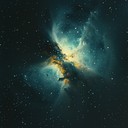 ambient soundscape guided by celestial harmony and soothing melodies