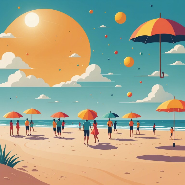 A vibrant, eclectic composition that channels the euphoria of a sunny day into a musical expression that's equally joyful and invigorating. This track blends traditional upbeat rhythms with unexpected electronic elements, creating a sound that's both familiar and novel.