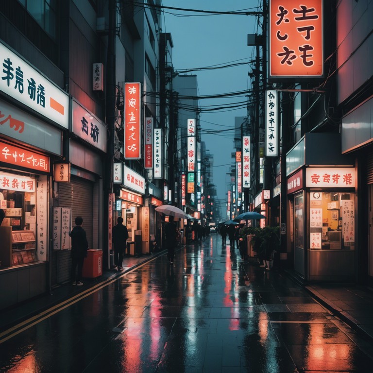 This track captures the essence of a serene, magical evening in tokyo, where dreamy melodies mingle with the ambient sounds of the city. Perfect for letting your mind drift away to the distant lights and soft whispers of the night.