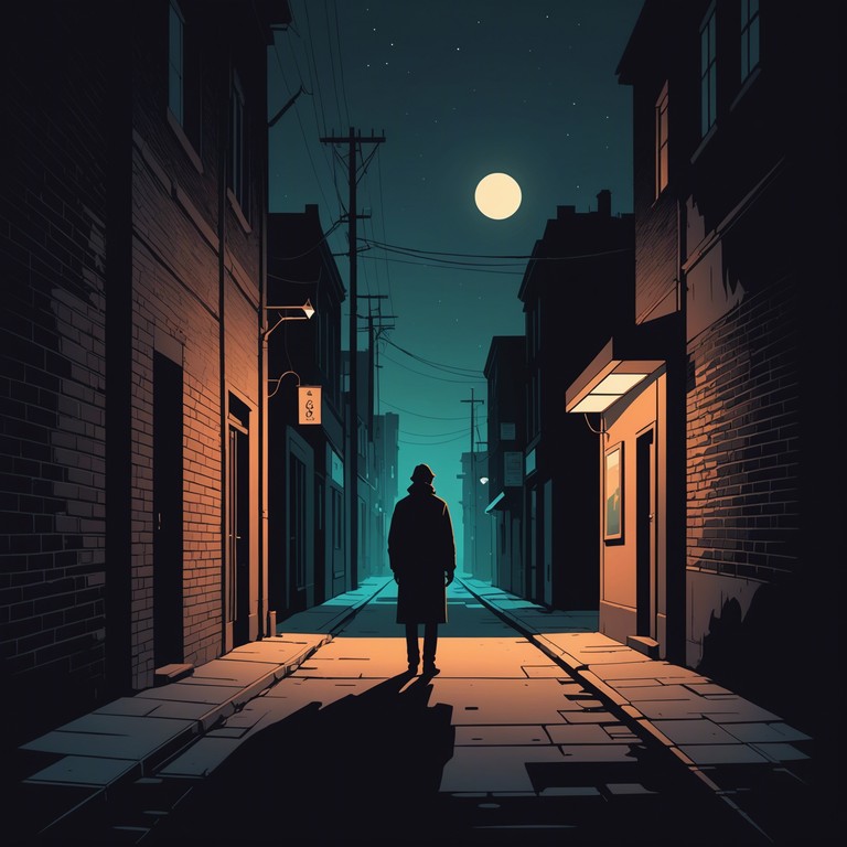 Imagining shadows that move with menacing intent as the rhythm builds, this track encapsulates the sense of impending danger through its thick, powerful drum patterns and deep bass lines. The core of the music relies heavily on the dramatic interplay between pace and volume, capturing the listener's attention and holding it tight in a grip of suspense.