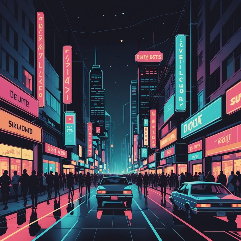 In this track, explore the soul of the city at night through an infusion of deep basslines and rhythmic beats that create an irresistibly groovy atmosphere. The music embodies the lively pulse of urban nightlife, perfect for a nocturnal adventure or a reflective drive through neon lit streets.