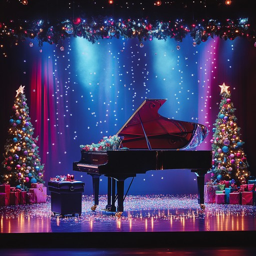 A joyful and energetic instrumental piece that brings to life the festive atmosphere of broadway during the holidays. The composition immerses the listener in the excitement of theater lights, bustling crowds, and the magic of the season.