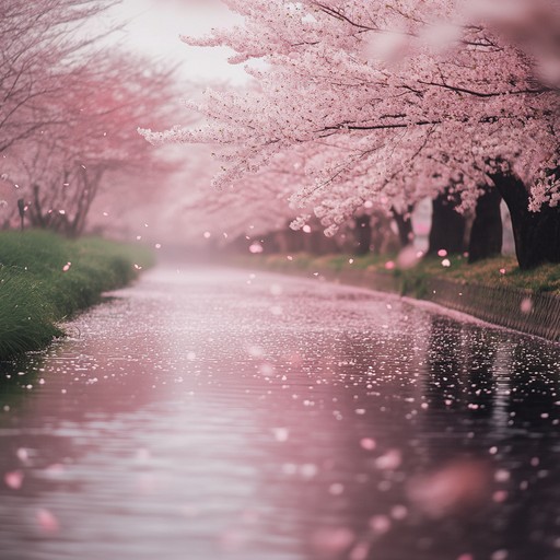 This composition takes inspiration from the tranquil beauty of japanese cherry blossoms, offering a peaceful soundtrack that enhances moments of reflection and celebration of nature's beauty.