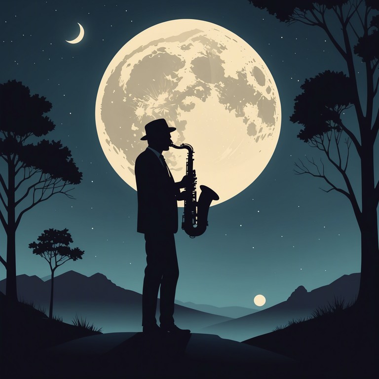 A sonically rich experience where rhythmic complexity meets the drama of the night. The sax blows life into the shadows, crafting a tale that dances between the lines of enigma and charm.