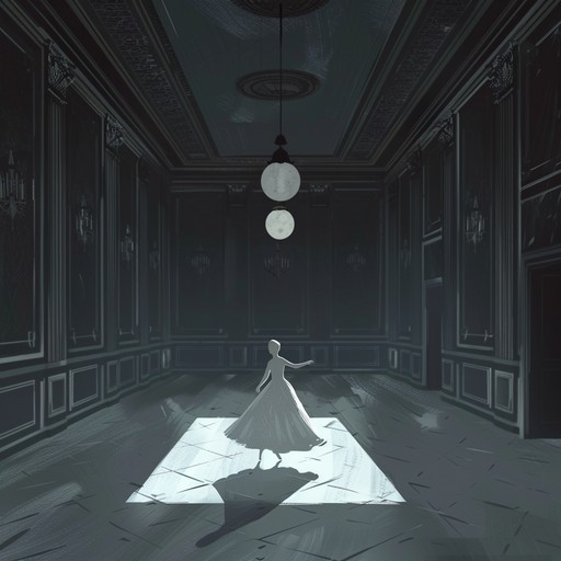 This melancholic waltz echoes within the empty halls of a long abandoned ballroom. The haunted melody creates an atmosphere of anxiety and sadness, as if trying to capture the lost souls of those who once danced there. Each note feels like a spectral presence, keeping the listener on edge.