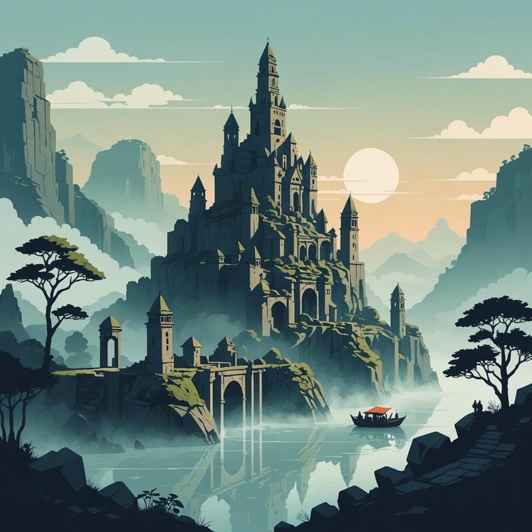 The track encapsulates the ethereal echoes of ancient civilizations, melding haunting melodies with the wisdom of lost ages through evocative symphonic arrangements. The music invokes both the grandeur and the mystery of a long forgotten saga, told through the sweeping sounds of the orchestra, immersing the listener in a deep, introspective journey through time.