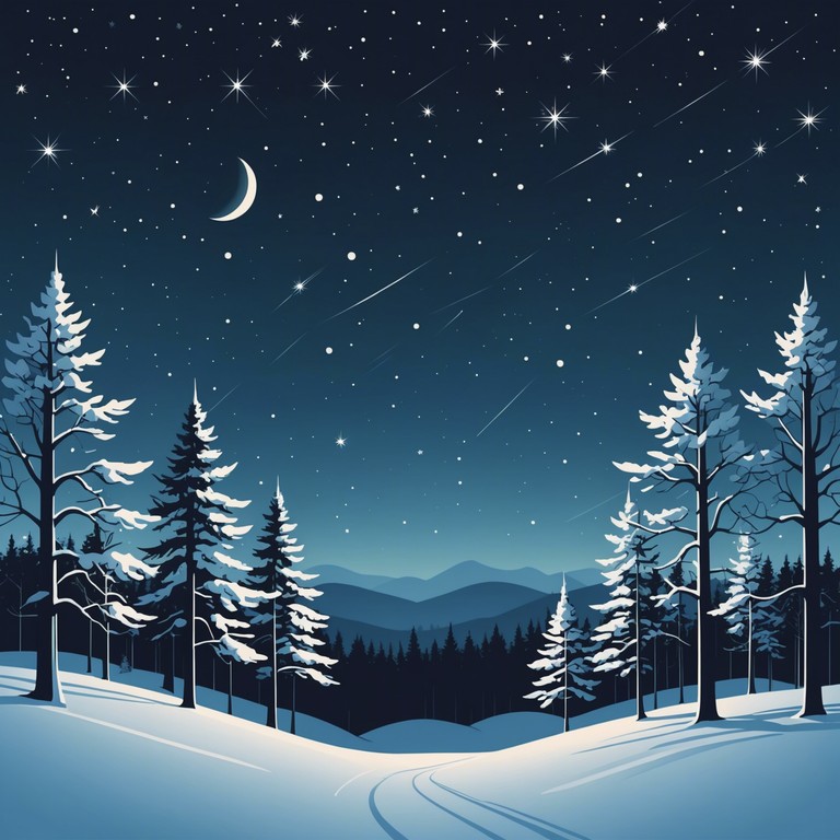 Experience the tranquility of a perfect snowy evening during the holidays, where each note transports you to a state of calm and nostalgic bliss. Composed to make you feel like you're wrapped in a warm blanket by a crackling fire, watching the snow gently settling outside.