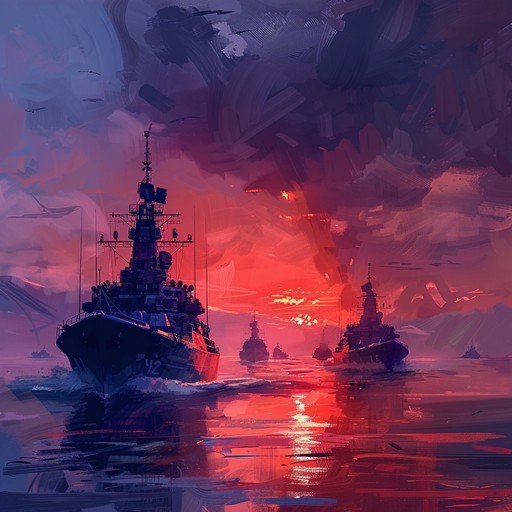 This energetic and patriotic instrumental piece captures the spirit and camaraderie of the russian navy. Featuring a lively melody played on traditional russian instruments like the balalaika and accordion, accompanied by a robust rhythm section of drums and brass, it evokes images of sailors singing and dancing together in celebration. The song builds to a rousing crescendo, with the different instruments coming together in a powerful and uplifting finale that honors the bravery and dedication of these seafaring heroes.