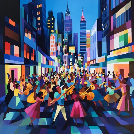 An upbeat and spirited instrumental swing piece capturing the vibrancy of city nights. With dynamic brass sections and infectious rhythms, it evokes the golden era of jazz and dance.