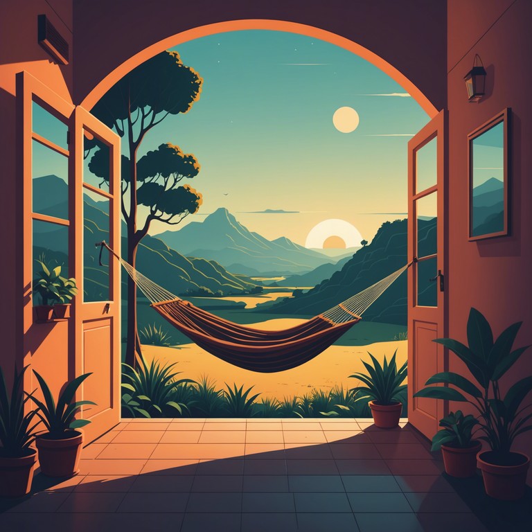 Immerse yourself further into the tranquility of a perfectly lazy afternoon in a charming, sun drenched latin american locale. Let the mellow tunes of an acoustic guitar provide the soundtrack to your peaceful, reflective moment