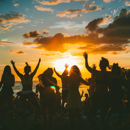 A vibrant blend of soulful melodies with a dancepop rhythm, this track transports listeners to a sunset lit beach party, combining driving basslines with smooth, emotional harmonies. Perfect for injecting energy and heart into any setting.