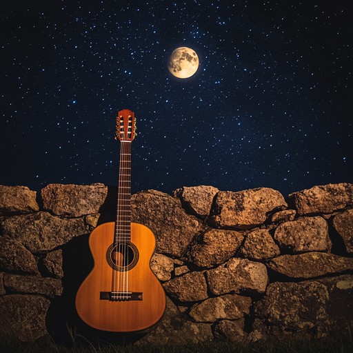 A soulful instrumental featuring the rich tones of classical guitar layered over gentle latin rhythms. This piece evokes the tender moments shared between lovers as they dance beneath the tranquil moonlight of a spanish night.