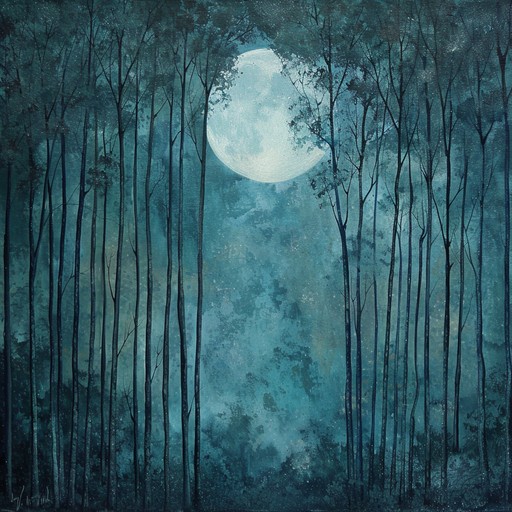 Enter a dreamy forest bathed in moonlight, where the ancient trees seem to whisper secrets of old. The soothing tones of a harp play a mystical waltz, inviting all to join in this enchanting, otherworldly dance.