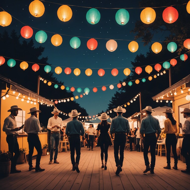 Imagine a festive night under open skies, where the sound of guitars blends seamlessly with salsa rhythms, offering a perfect backdrop for a night of dancing and laughter under the stars.