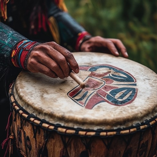 An instrumental track featuring potent ethnic drumming, stirring the soul with assertive rhythms. The music builds a sense of confidence and unity, drawing from ancestral traditions to inspire resolve and inner strength.