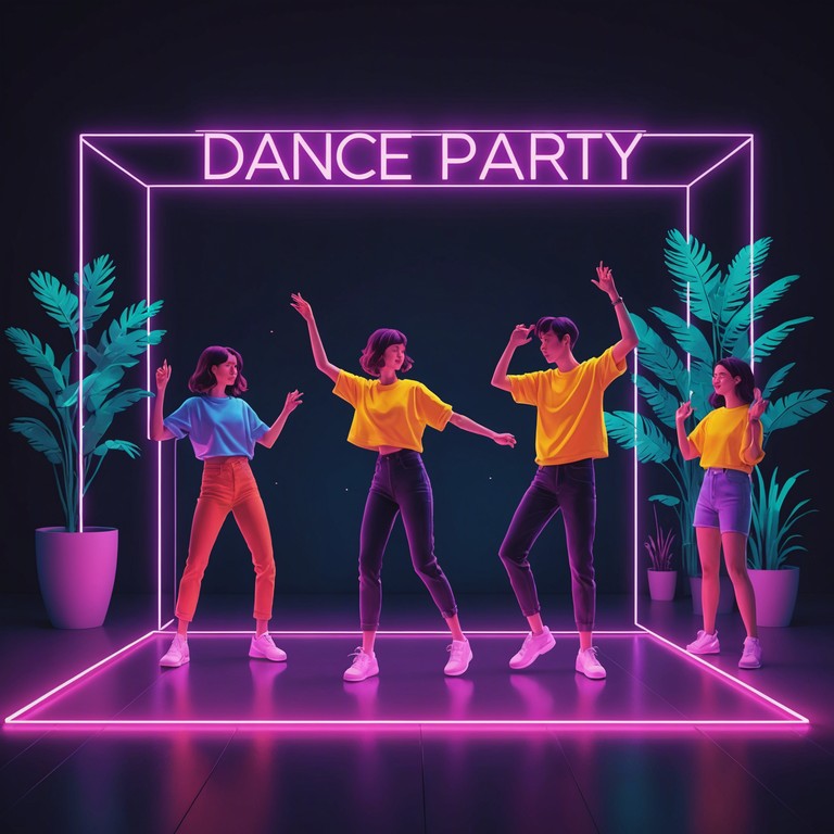 Imagine a song that's tailor made for dance offs and vibrant night scenes, pulsing with energy and dazzling with modern korean pop flair. The piece escalates into a powerful chorus that's both infectious and inspiring.