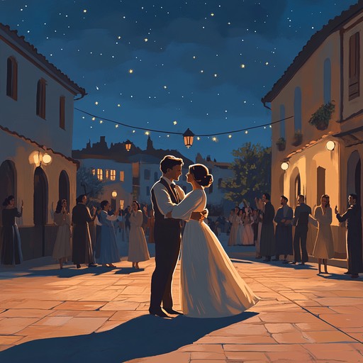 A beautifully layered instrumental that combines the traditional sounds of klezmer with a romantic and seductive twist. Featuring a clarinet with glittering runs and emotional slides, accompanied by a lush strings section and accordion, this composition paints a scene of love and desire under the stars. Perfect for creating an intimate and reflective atmosphere filled with longing and connection.