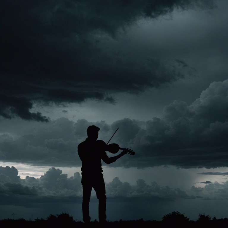 This alternative version focuses more on the intensity and emotional impact of the capriccio, highlighting the violin's capability to evoke both the grandeur of a tempest and the intimate whispers of the calm before a storm. The complex interplay of quick, spirited bow strokes with long, resonant tones creates a sonic landscape of fury and finesse.