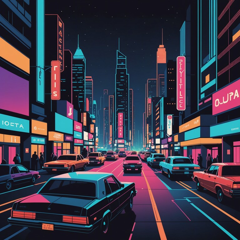 This track blends traditional cabaret elements with a touch of modern synth, creating a vibrant and uplifting atmosphere that captures the essence of a dream chasing night in the city. Lush piano melodies intertwine with subtle electronic accents, evoking a sense of hope and excitement.